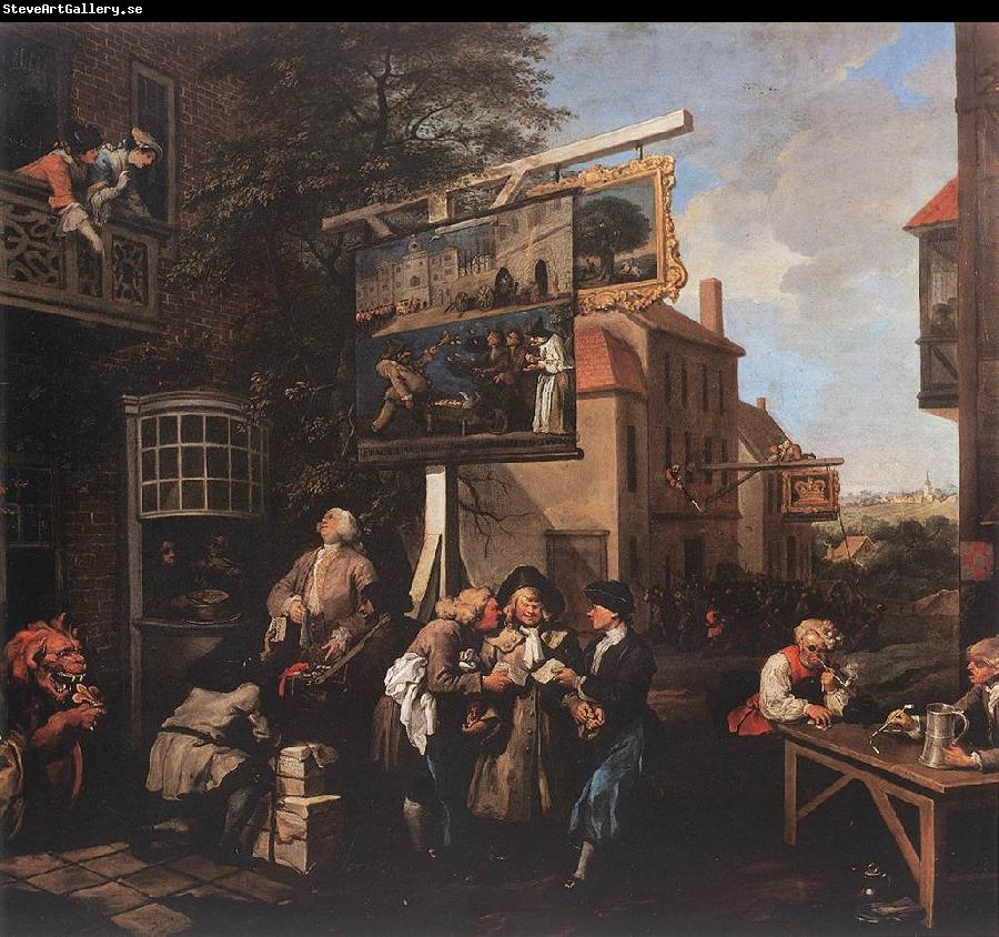 HOGARTH, William Soliciting Votes s